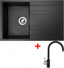 Sinks GRANDE 800 Metalblack + Vital...